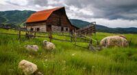 Photo Rustic Barn