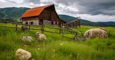 Photo Rustic Barn